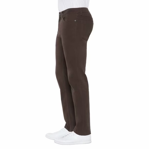 GAP Slim Fit 36x30 5-Pocket Pant Brown - Picture 9 of 13